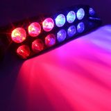 Strobo Giroflex 6 Leds Vermelho Azul Policia, Segurança, Alarme