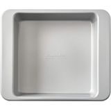 KitchenAid Nonstick Aluminized Steel Square Cake Pan, 9-Inch, Silver