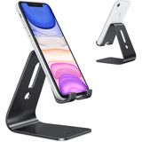 Suporte de celular de alumínio atualizado, dock de celular durável OMOTON C1 com almofadas protetoras, suporte inteligente projetado para iPhone 11 Pr