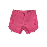 Shorts Sarja Rosa Feminino