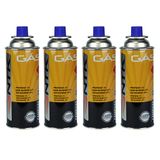 04 Latas Refil Gás Nautika Campgás Fogareiro Portátil 227g