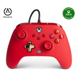 Controle PowerA com fio (Vermelho) para Xbox Series X|S, Xbox One - Xbox Series X