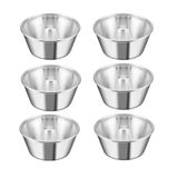 Kit De Forma De Mini-pudim Continental 6 Peças