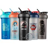 BlenderBottle Star Wars Classic V2 Shaker Garrafa perfeita para shakes de proteína e pré-treino, 28 onças, modo besta