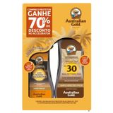 Kit Accelerator Clear Spray Gel 125g E Protetor Australian Gold 237g