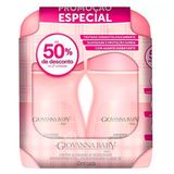 Kit Desodorante Roll On Giovanna Baby Rosa Com 2 Unidades