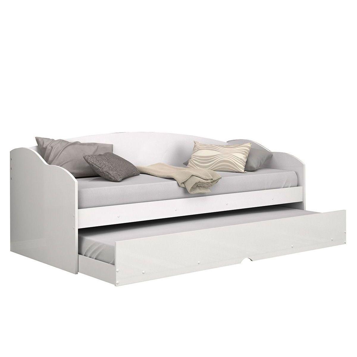 Sofa Cama Conquista Funny Ii C Cama Auxiliar Branco