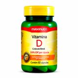 Vitamina D 100% IDR 60 Capsulas Loja Maxinutri