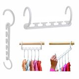 Cabide Organizador Wonder Hanger® Branco Kit 8 Packs p/40 Cabides