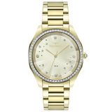 Relógio Technos Feminino Elegance Crystal Dourado 2036MMG/1X