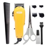 Máquina Cortar Cabelo Barba Profissional Motor V5000 220V Kn