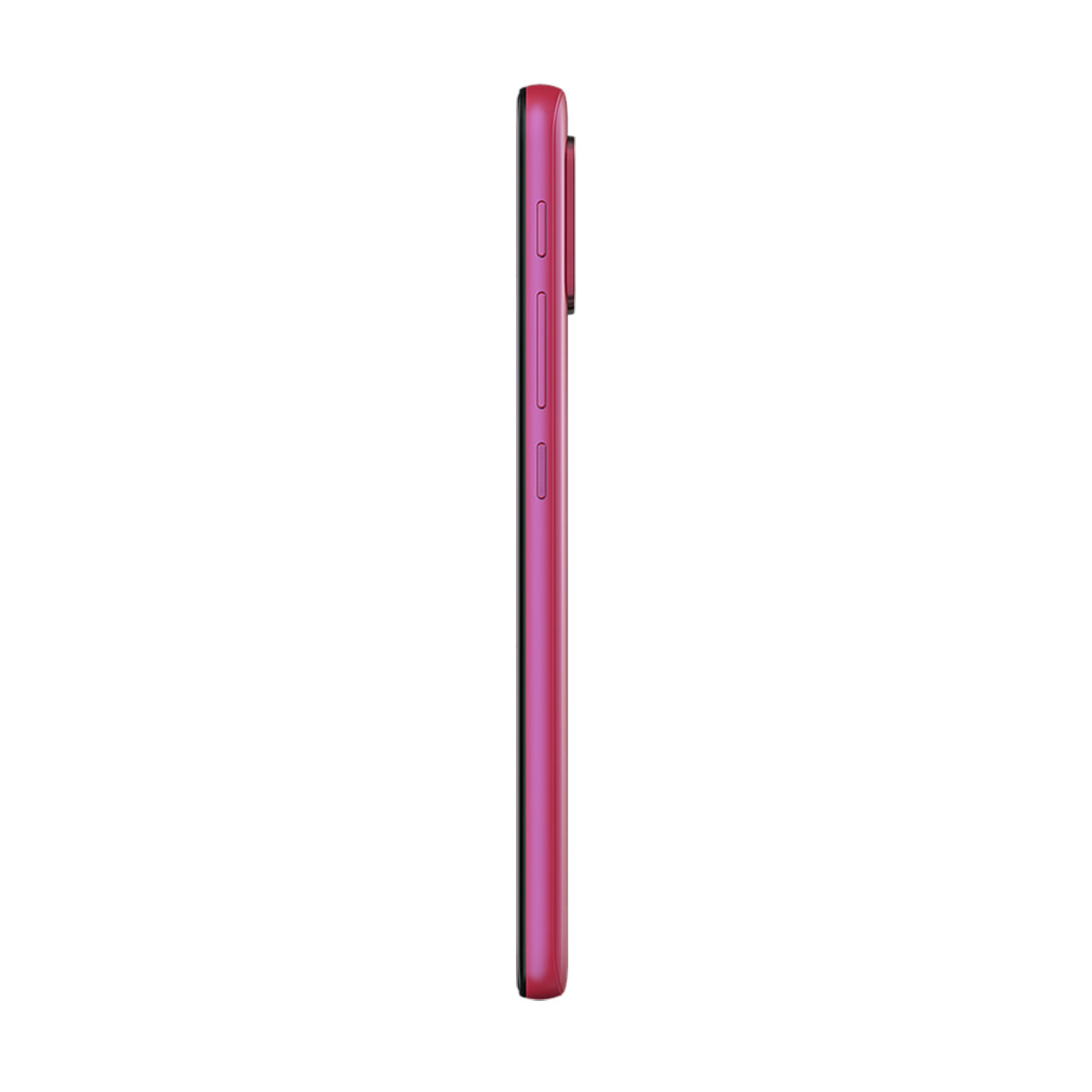 Smartphone Motorola Moto G20 64GB Pink Câmera Quádrupla Tela 6.5 Perfil Direito