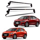 Rack Teto Onix Turbo 2020 A 2024 Sedan/hatch Entre Portas