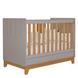 Berço Mini Cama Biscoito Fendi/nature - Permóbili Baby