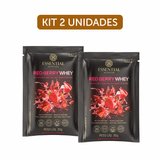 Kit 2x: Red Berry Whey Sachê Essential Nutrition 30g