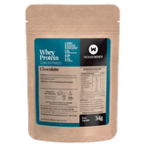 Kit 2x: Whey Protein Concentrado Chocolate Sachê Housewhey 34g