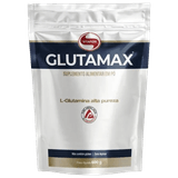 Kit 2x: Glutamax Aminoácidos L-glutamina Pouch Vitafor 600g