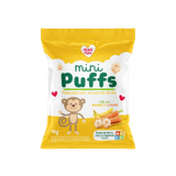 Kit 2x: Snack Infantil Puffs Banana E Cenoura Nhami Mami 15g
