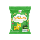 Kit 3x: Snack Infantil Ervilha E Brócolis Nhami Mami 18g