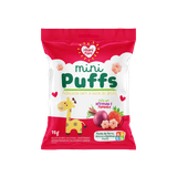 Kit 3x: Snack Infantil Puffs Beterraba/morango Nhami Mami15g