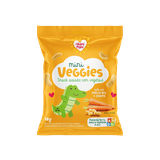 Kit 2x: Snack Infantil Grão De Bico E Cenoura Nhami Mami 18g