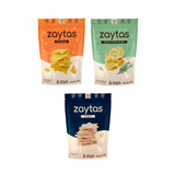 Kit 3 Zaytas Sem Glúten Zaya: Parmezaya, Alecrim, Original