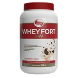 Kit 2x: Whey Fort 3w Cookies N Cream Vitafor 900g