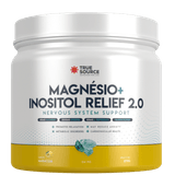 Kit 2x: Magnésio + Inositol Relief 2.0 Maracujá True Source 375g