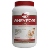 Kit 2x: Whey Fort 3w Paçoca Vitafor 900g