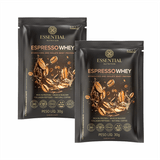 Kit 2x: Espresso Whey Sachê Essential Nutrition 30g