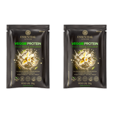 Kit 2x: Veggie Protein Vanilla Sachê Essential Nutrition 30g