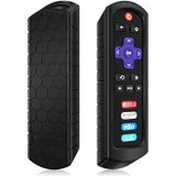 Caso De Proteção Fintie Para Roku Steaming Stick 3600r, Tcl Roku Tv Rc280 Remote - Casebot (honey Comb Series) Light Weight (anti Slip) Shoc