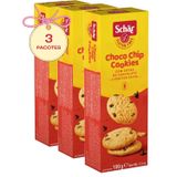 Kit 3und Biscoito Sem Glúten Schar Choco Chip Cookie 100g