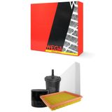 Kit Troca De Filtros Polo Virtus 1.6 16v Flex Wega Wkl303