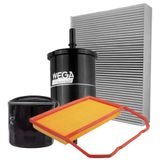 Kit Troca De Filtros Fox Gol G7 G8 Voyage 1.0 12v Flex Wega