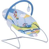 Cadeirinha De Descanso Infantil Kiddo Vibratória Balanço Joy - Até 11 Kg - Azul Kiddo Azul