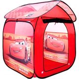 Barraca Infantil Zippy Toys Portátil - Casa Dos Carros Zippy Toys Vermelho