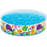 Piscina Infantil Snapset Intex - 958 Litros - Oceano Intex Colorido