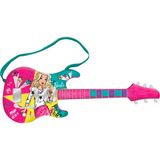 Guitarra Infantil Elétrica Fun - Barbie Fabulosa Fun Rosa