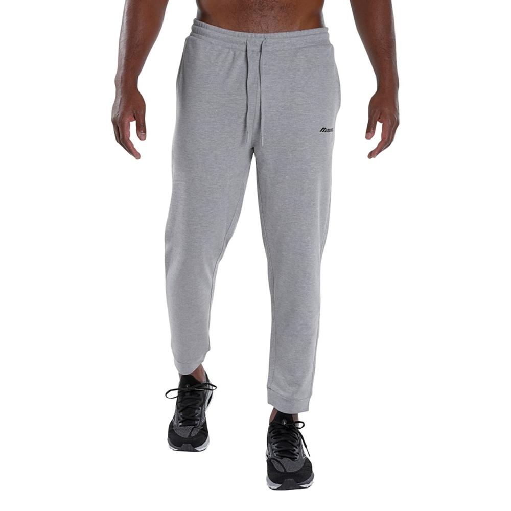 Calça Mizuno Masculina Moletom Soft Jogger Mimss3572 Cinza  G