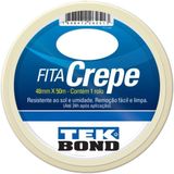 Fita Crepe Larga Uso Geral 48mmx50m Tekbond