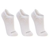 Kit Meia Infantil Lupo Kids: 3 Pares Meia Sapatilha Invisivel - Branco Lupo Branco 24 A 29