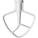 KitchenAid K5THCB Revestido de Batedor Plano para 5-Qt. Tilt-Head, Branco