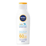 Protetor Solar Corporal Nivea Sun Kids Sensitive Fps60 125ml