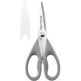 KitchenAid All Purpose Shears com Baia protetora, 8,72 polegadas, cinza