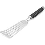 KitchenAid Gourmet Aço Inoxidável Flex Turner, Tamanho, Preto