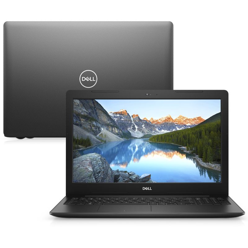 Notebook - Dell I15-3583-m2xf I5-8265u 1.60ghz 4gb 1tb Padrão Intel Hd Graphics 620 Windows 10 Home Gaming 15,6