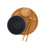 Kit Para Sushi Em Bambu Com 6 Peças - Acasa