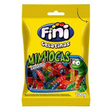 Bala Gelatina Minhocas Brilho 90g - Fini