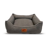 Cama Baw Waw Tons De Cinza Para Cães E Gatos - Tamanho Gg